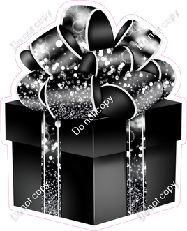 Bokeh - Black Present - Style 2 s