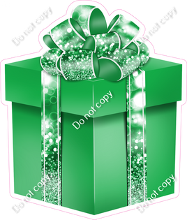 Bokeh - Green Present - Style 4