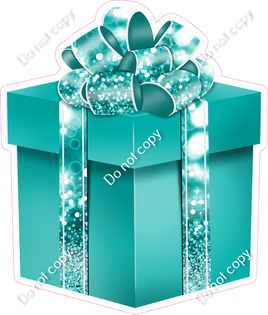 Bokeh - Teal Present - Style 4