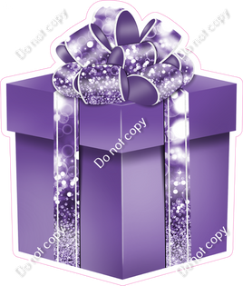 Bokeh - Purple Present - Style 4
