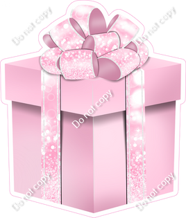 Bokeh - Baby Pink Present - Style 4
