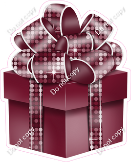 Disco - Burgundy Present - Style 2