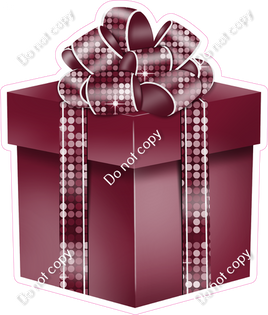 Disco - Burgundy Present - Style 4