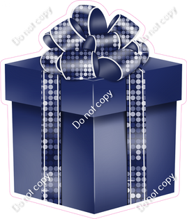 Disco - Navy Blue Present - Style 4
