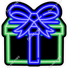 NEON - Blue & Green Present