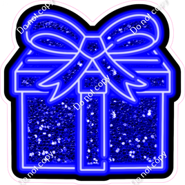 NEON - Blue Present - Sparkle