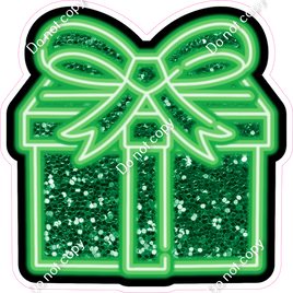 NEON - Green Present - Sparkle