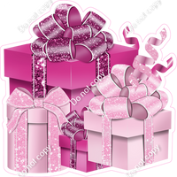 Hot Pink & Baby Pink Present Bundle