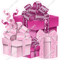 Hot Pink & Baby Pink Present Bundle