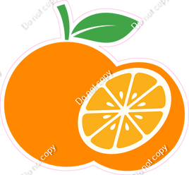 Whole & Half Orange