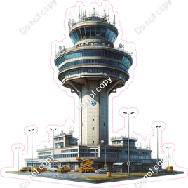 Aviation Aircract Control Tower