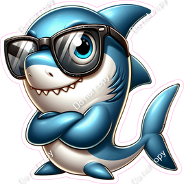 Shark Shark with Arms Crossed w/ Variants