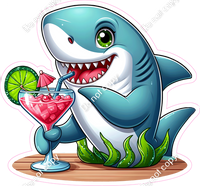 Shark Shark with a Drink w/ Variants