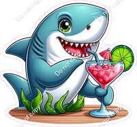 Shark Shark with a Drink w/ Variants