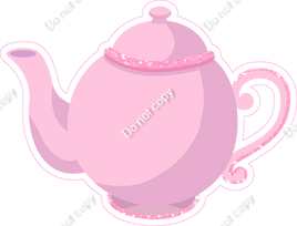 Baby Pink Tea Pot