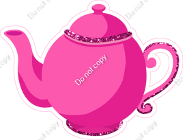 Hot Pink Tea Pot