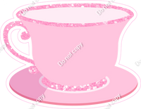 Baby Pink Tea Cup