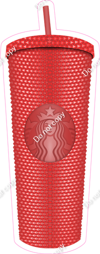 Red - Studded Tumbler