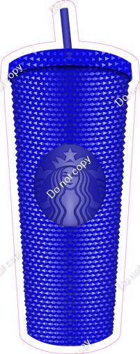 Blue - Studded Tumbler