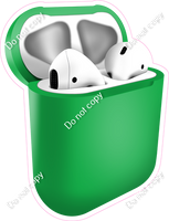 Green - AirPods and Case