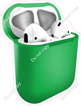 Green - AirPods and Case