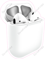 White - AirPods and Case