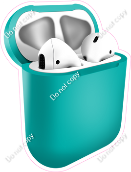 Teal - AirPods and Case