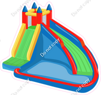 Bounce House - Inflatable - Boy Colors 4