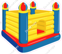 Bounce House - Inflatable - Boy Colors 2