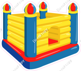 Bounce House - Inflatable - Boy Colors 2