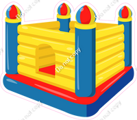 Bounce House - Inflatable - Boy Colors 2