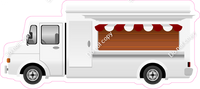 White Food Truck