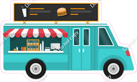 Teal Food Truck