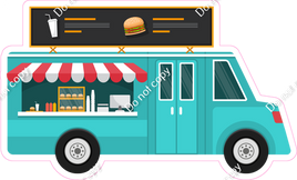 Teal Food Truck