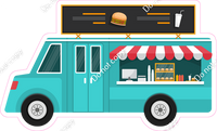Teal Food Truck