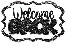 Sparkle Black - XL3 Welcome Back Statement