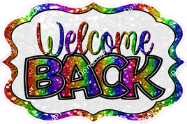 Sparkle Rainbow - XL3 Welcome Back Statement