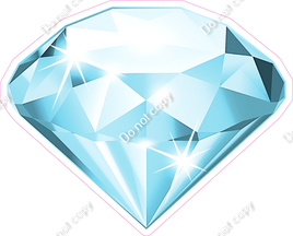 Gemstone / Diamond Baby Blue