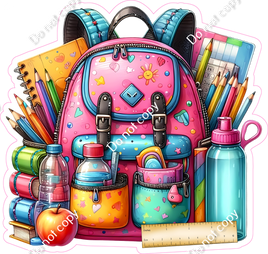 Backpack and School Supplies