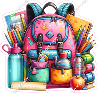 Backpack and School Supplies