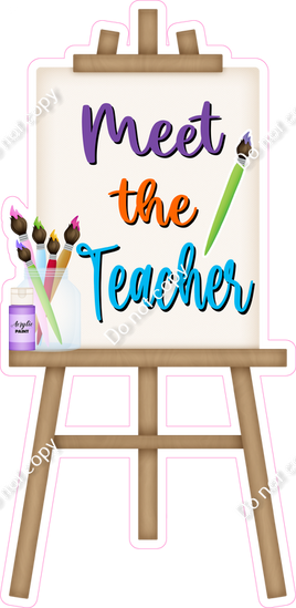 Meet the Teacher Statement Easel