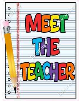 Meet the Teacher Paper