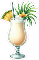 Cocktail with Pineapple