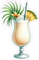 Cocktail with Pineapple