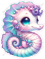 Pastel Seahorse