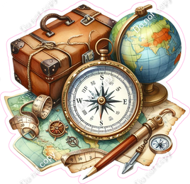 Camping - Compass & Map