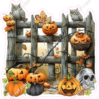 Halloween Fence