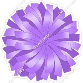 Flat Pom-Pom - Lilac