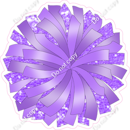 Sparkle Pom-Pom - Lilac