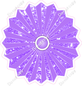 Lilac Sparkle Fan
